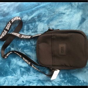 Black VS PINK crossbody bag